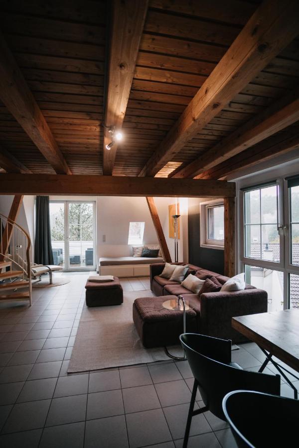 Eigenes Maisonettehaus In Idyllischer Lage Mit Balkon, Nahe Messe, 24H Self-Check In, Gratis Parken Schwabach Buitenkant foto