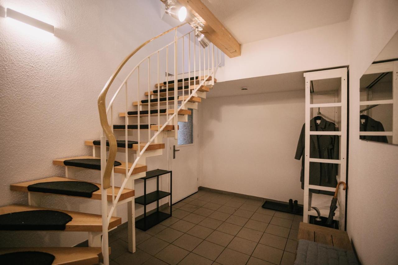 Eigenes Maisonettehaus In Idyllischer Lage Mit Balkon, Nahe Messe, 24H Self-Check In, Gratis Parken Schwabach Buitenkant foto