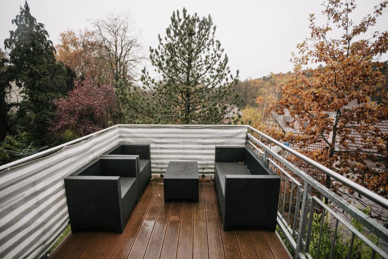 Eigenes Maisonettehaus In Idyllischer Lage Mit Balkon, Nahe Messe, 24H Self-Check In, Gratis Parken Schwabach Buitenkant foto