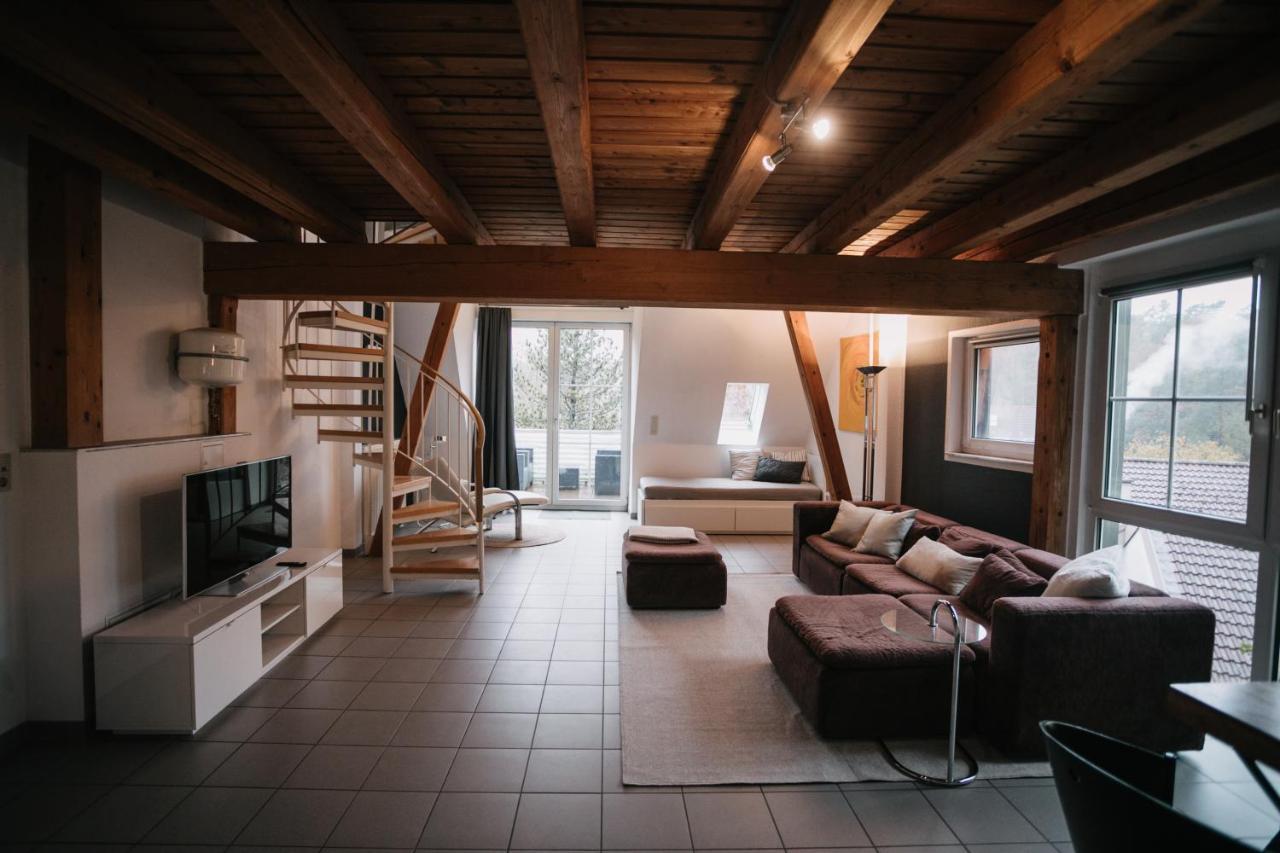 Eigenes Maisonettehaus In Idyllischer Lage Mit Balkon, Nahe Messe, 24H Self-Check In, Gratis Parken Schwabach Buitenkant foto