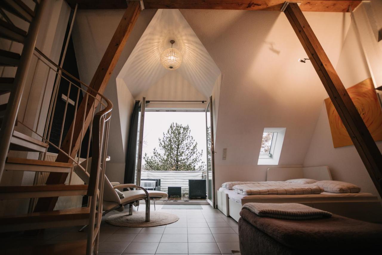 Eigenes Maisonettehaus In Idyllischer Lage Mit Balkon, Nahe Messe, 24H Self-Check In, Gratis Parken Schwabach Buitenkant foto
